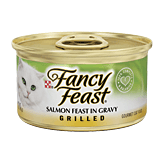 Fancy Feast Cat Food Grilled Salmon Feast In Gravy Full-Size Picture